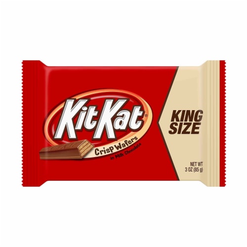 Kit Kat® Crisp Wafers in Milk Chocolate King Size Bar Box Perspective: back