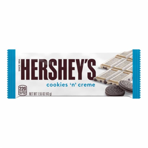 Hershey's® Cookies 'n' Crème Standard Bar Box Perspective: back