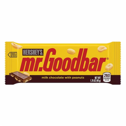 HERSHEYS MR.GOODBAR BOX Perspective: back