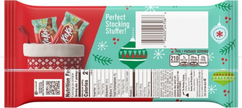 Kit Kat® Holiday Milk Chocolate Wafers Candy Perspective: back