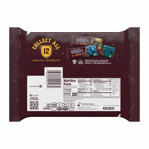 HERSHEY'S Milk Chocolate Harry Potter™ Halloween Candy Bars Perspective: back