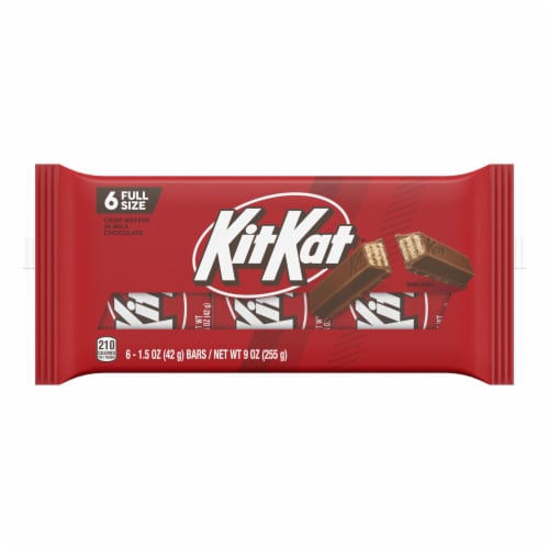 KIT KAT® Milk Chocolate Wafer Candy Bars Perspective: back
