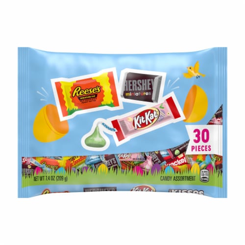 HERSHEY'S KIT KAT® and REESE'S Assorted Chocolate Easter Candy Bag Perspective: back