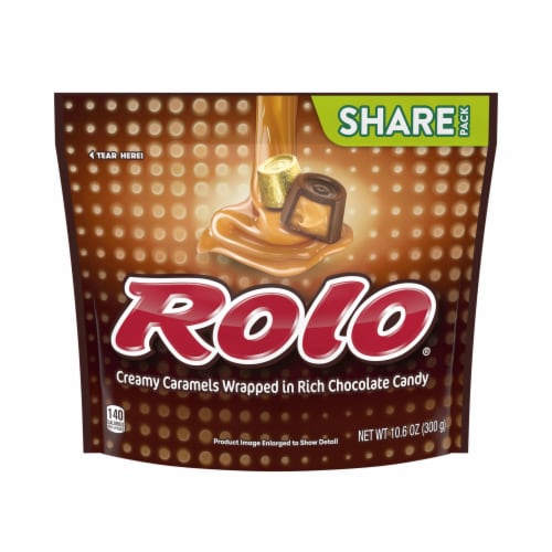 ROLO® Rich Chocolate Caramels Candy Share Pack Perspective: back