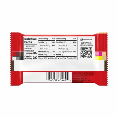 KIT KAT® Churro Flavored Wafer Candy Bar Perspective: back