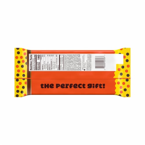 Reese's Pieces Peanut Butter Cups Holiday Candy Perspective: back