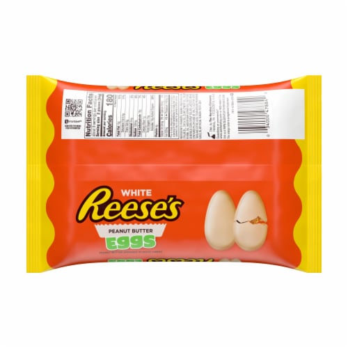 Reese's Easter White Peanut Butter Eggs Perspective: back