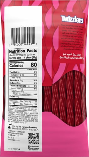 Twizzlers Cherry Pull n Peel Candy Perspective: back