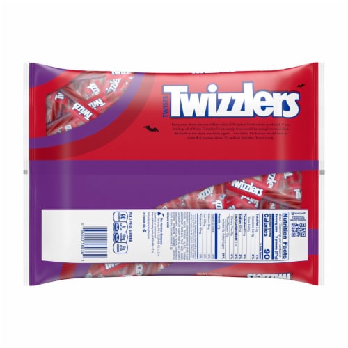Twizzlers Strawberry Snack Size Twists Perspective: back