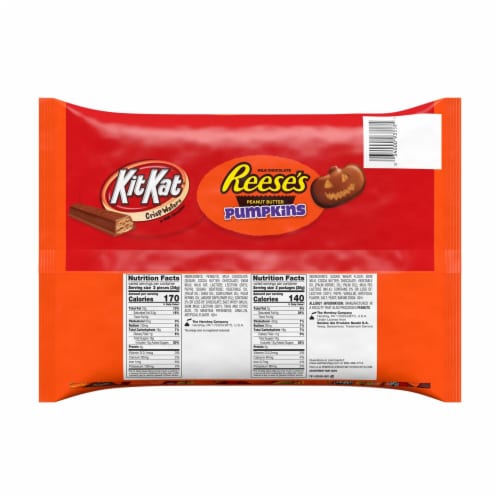 Hershey's Snack Size Candy Assortment Perspective: back