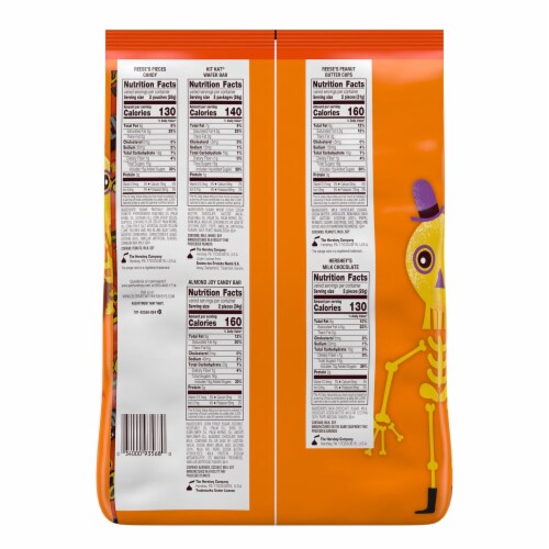Hershey's All Time Greats Snack Size Halloween Assortment Perspective: back