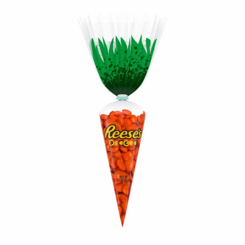 REESE'S PIECES Peanut Butter Easter Candy Gift Bag Perspective: back