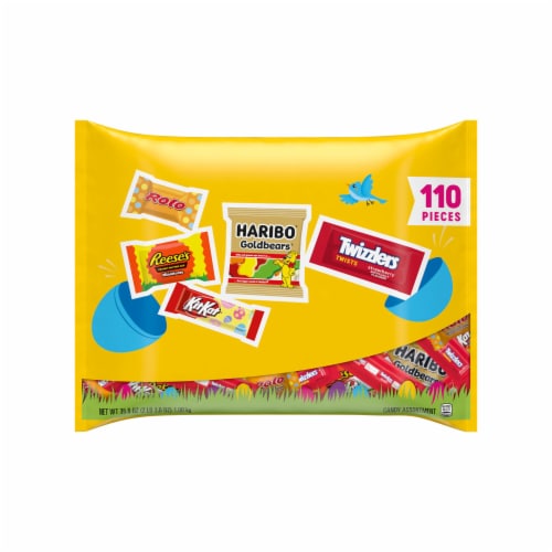Hershey Assorted Flavored Easter Candy Bulk Bag Perspective: back