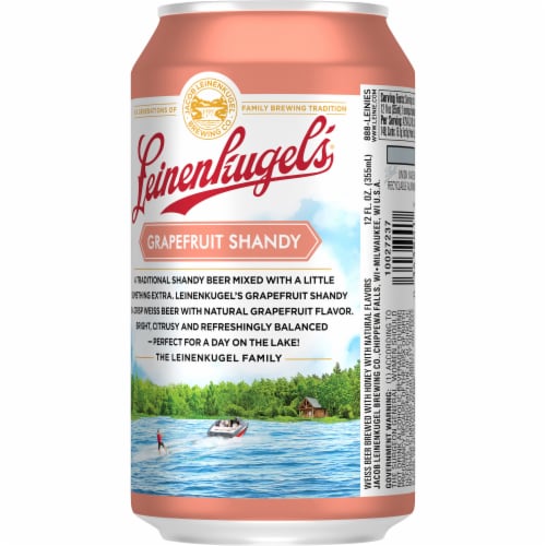 Leinenkugel's® Grapefruit Shandy Beer Perspective: back