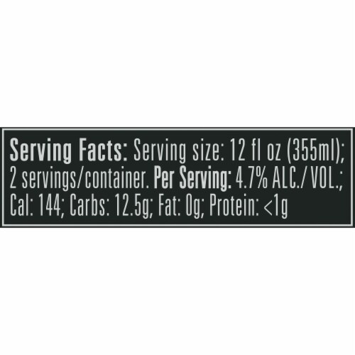 Miller Genuine Draft American Lager Beer Perspective: back