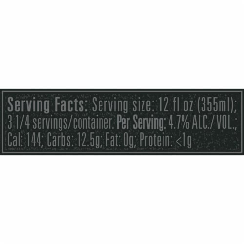 Miller Genuine Draft American Lager Beer Perspective: back