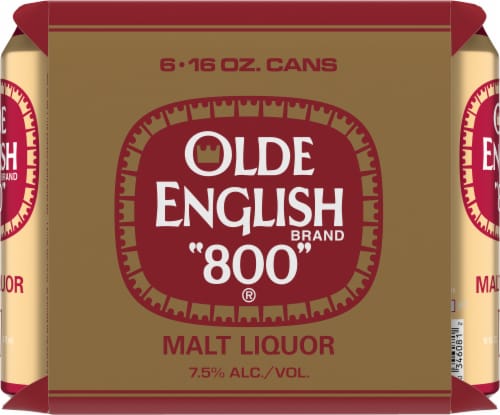 Olde English 800® Malt Liquor Perspective: back