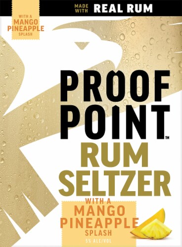 Proof Point Rum Hard Seltzer Perspective: back