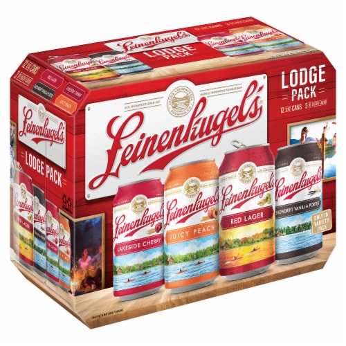 Leinenkugel's Lodge Winter Craft Beer Variety Pack Perspective: back