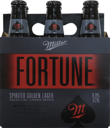 Miller Fortune Beer Perspective: back