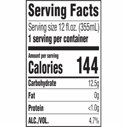 Miller Genuine Draft American Lager Beer Perspective: back