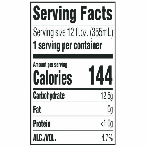 Miller Genuine Draft American Lager Beer Perspective: back