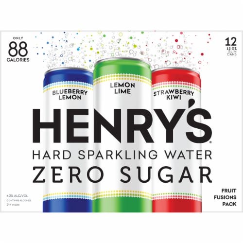 Henry's Hard Sparkling Water Seltzer Variety Pack Perspective: back