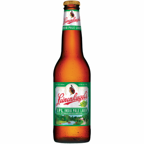 Leinenkugel's India Pale Lager Beer Perspective: back