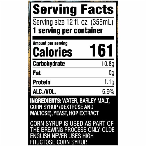 Olde English 800® Malt Liquor Perspective: back