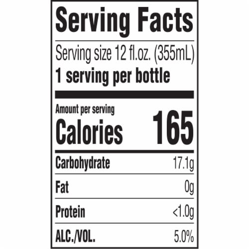 Redd's® Hard Apple Black Cherry Ale Beer Perspective: back