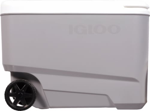 Igloo® 38 Quart Wheelie Cooler - Gray Perspective: back