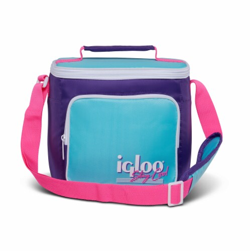 Igloo® 90s Retro Collection Square Neon Lunch Box Soft Side Cooler Bag-  Purple, 1 ct - Kroger