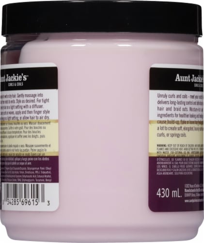 Aunt Jackie's™ Curl La La Defining Curl Custard Perspective: back