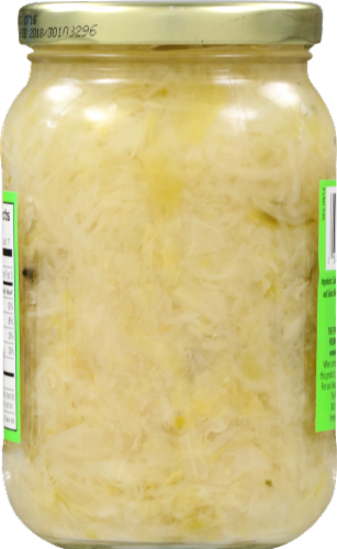 Frank's Quality Shreded Sauerkraut Perspective: back
