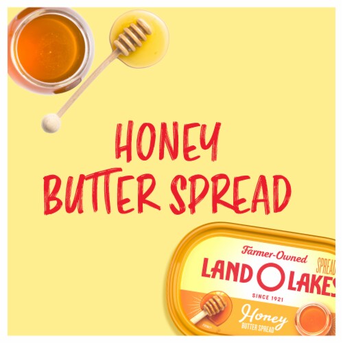 Land O Lakes® Honey Butter Spread Tub Perspective: back