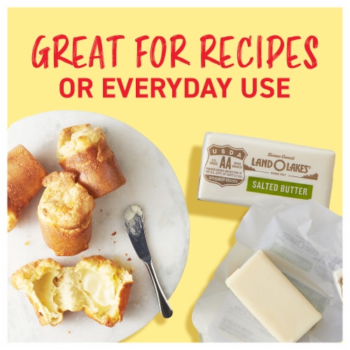 Land O Lakes® Salted Butter in Half Sticks Perspective: back