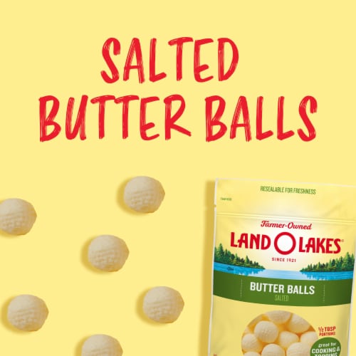 Land O Lakes® Salted Butter Balls Perspective: back