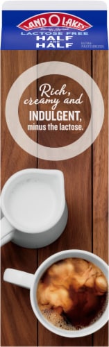 Land O' Lakes® Lactose Free Half & Half Perspective: back