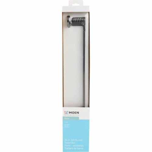 Moen Rinza 24 In. Towel Bar Matte Black Y1124BL 1 Harris Teeter