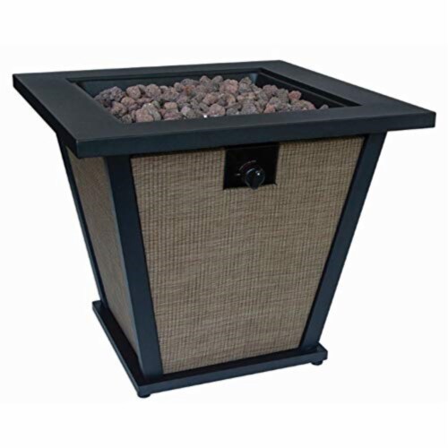 BRENTLY 28  GAS FIRE PIT Perspective: back