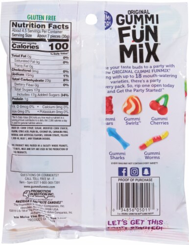 The Gummi Factory™ Original Gummi Fun Mix™ Perspective: back