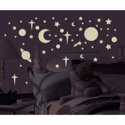 Roommates Celestial Peel & Stick Appliques Perspective: back