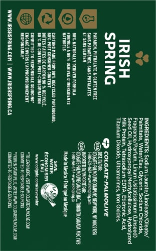 Irish Spring Irish Spring BS Bar Soap Ir Spr Moisture Blast BS Perspective: back
