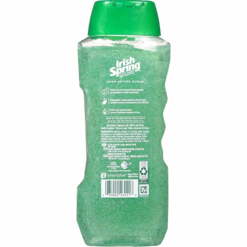 Irish Spring® Deep Action Scrub Body Wash Perspective: back