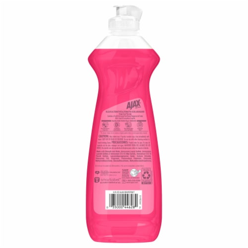 Ajax® Grapefruit Dish Detergent with Bleach Perspective: back