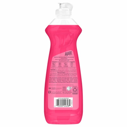 Ajax® Grapefruit Dish Detergent with Bleach Perspective: back