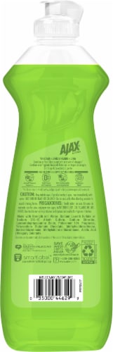 Ajax® Ultra Bleach Alternative Lime Liquid Dish Soap Perspective: back