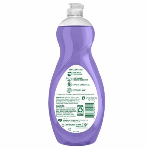 Palmolive Ultra Almond & Blueberry Dish Soap Perspective: back