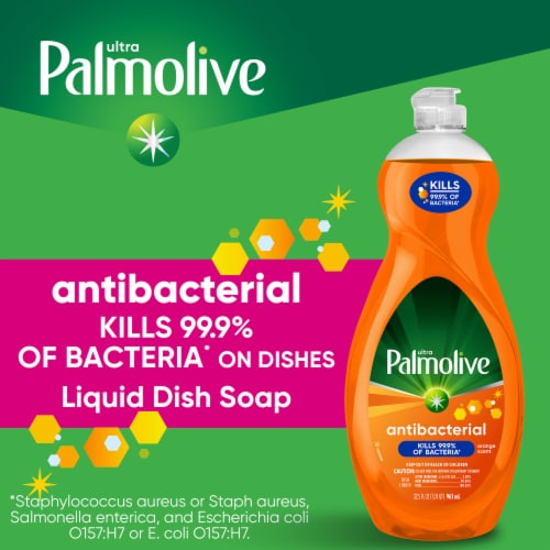 Ultra Palmolive Antibacterial Dish Liquid Perspective: back
