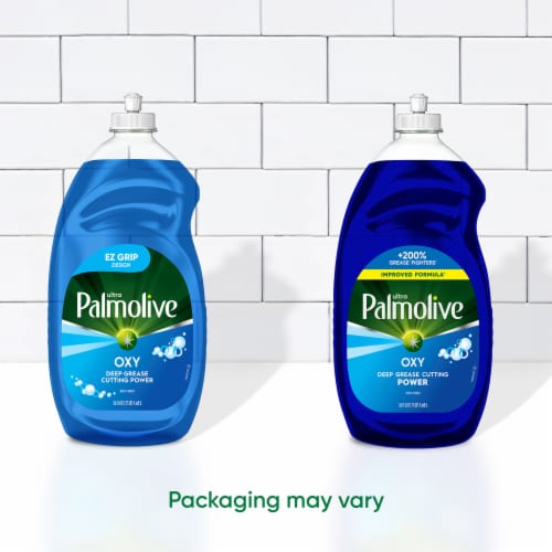 Palmolive Ultra Dishwashing Oxy Power Degreaser Liquid Dish Soap Perspective: back